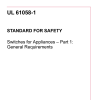 UL 61058-1 PDF